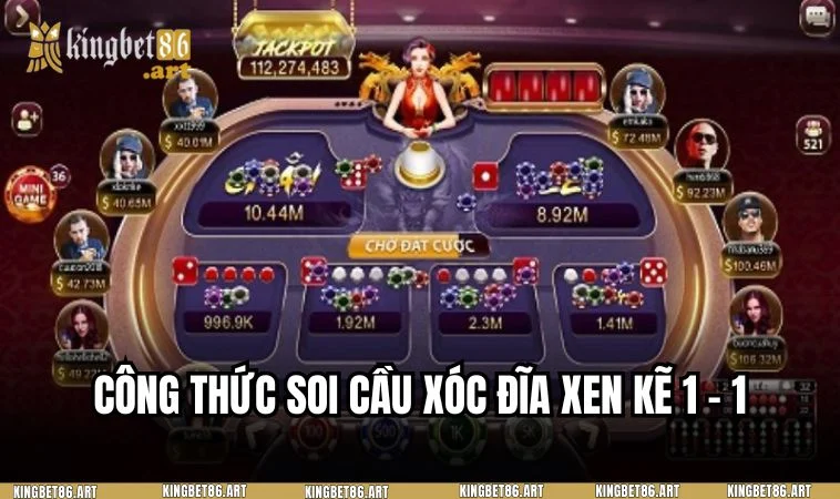 Phương pháp soi cầu xen kẽ 1 - 1 khi chơi xóc đĩa 